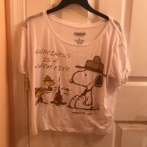 SNOOPY PEANUTS TEE SHIRT
